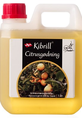 Kibrill citrusgødning dunk 1 ltr. - Produktkode KCg