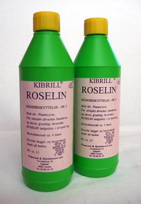 Håndbeskyttelse, usynlig handske Roselin flaske Blomster 500 ml - Produktkode RS